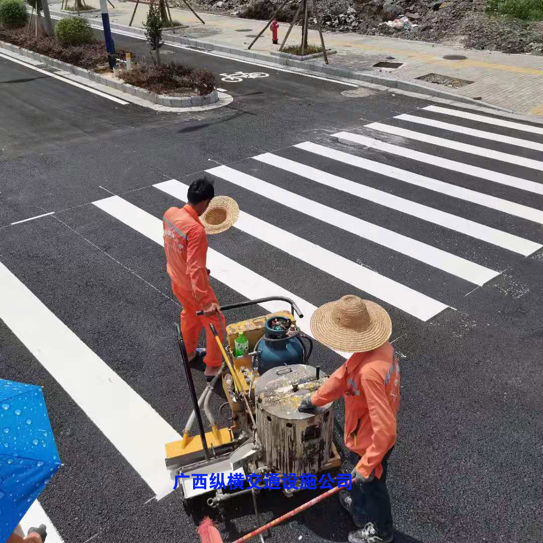 桂林、柳州、梧州、來賓交通標線施工